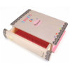 Boite en forme de livre - Bois - A décorer - 14,5x19x4cm - Pour bijoux, secrets
