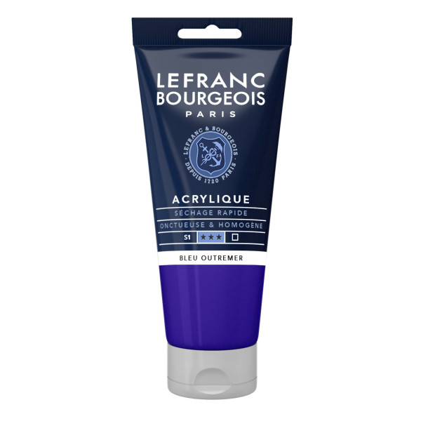 Peinture Acrylique en tube - outremer - Lefranc & Bourgeois pas cher