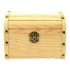photo - Petit coffre de pirate - Bois - A décorer - 16x11x12,5cm - Loisirs créatifs