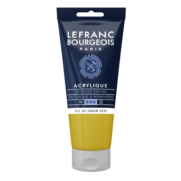 Peinture Acrylique en tube - stil de grain vert - Lefranc & Bourgeois pas cher