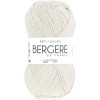 photo - Pelote de laine - Blanc - 100% coton bio - 3mm - Tricot et crochet - Bergère de France