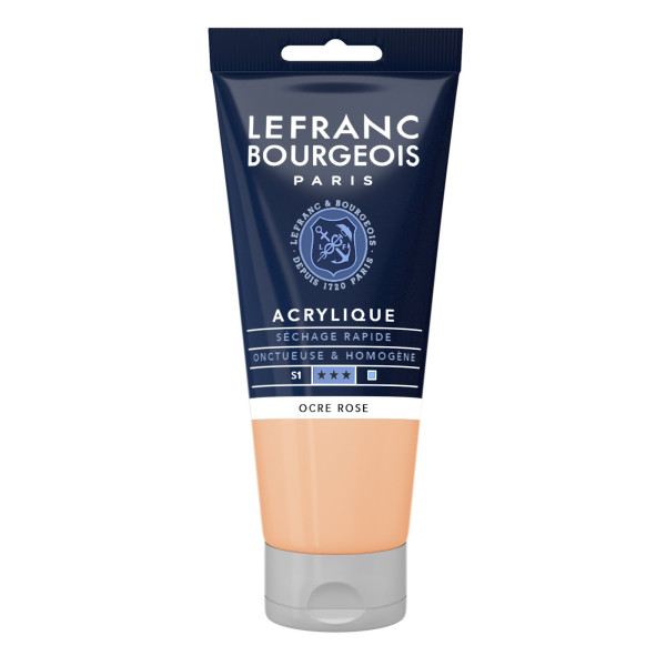 Peinture Acrylique en tube - ocre rose - Lefranc & Bourgeois pas cher