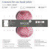 Pelote de laine - Rose dragée - 100% coton bio - 3mm - Tricot et crochet - Bergère de France