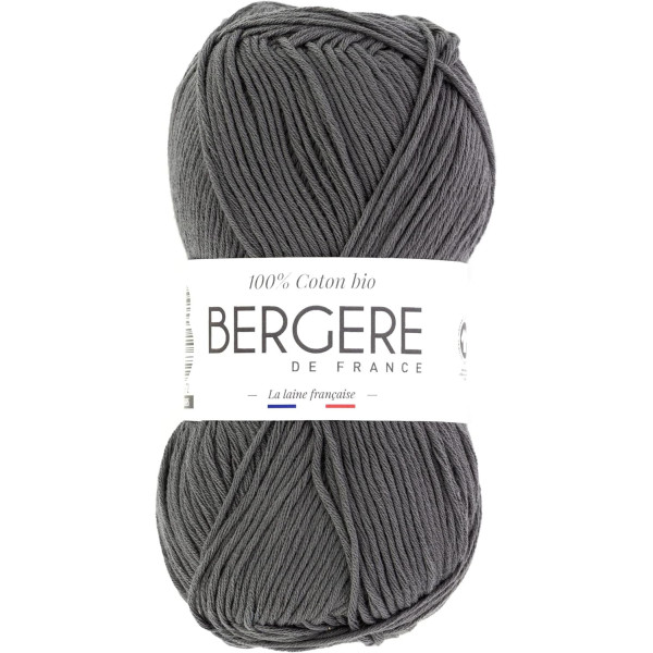 photo - Pelote de laine - Mistigris - 100% coton bio - 3mm - Tricot et crochet - Bergère de France