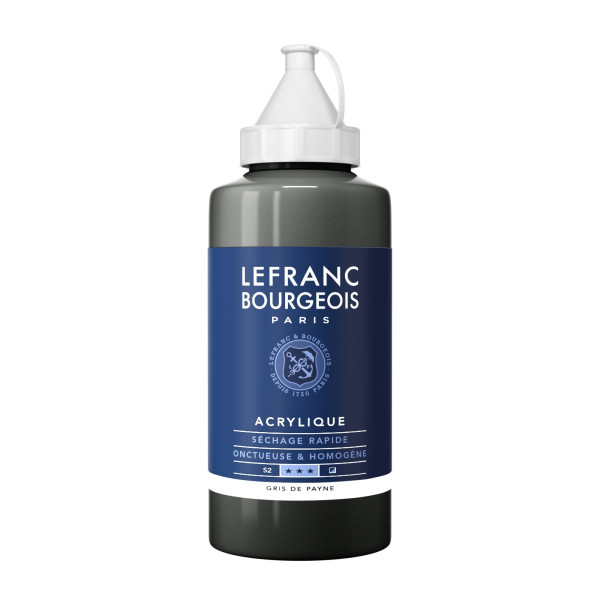 Peinture Acrylique en bidon - gris de payne - Lefranc & Bourgeois pas cher