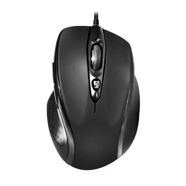 Souris Filaire Advance Shape 6D Noire | Surdiscount