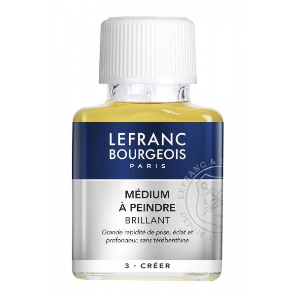 Medium A Peindre Brillant 75Ml Lefranc Bourgeois | Surdiscount