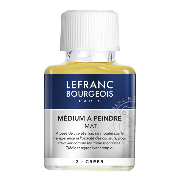 Medium A Peindre Mat 75Ml Lefranc Bourgeois pas cher