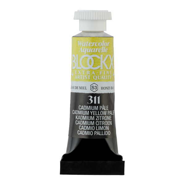 photo - Peinture aquarelle - Extra-fine - Cadmium pâle - 311 - Blockx - Tube 5ml