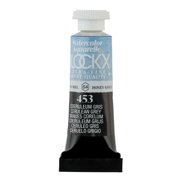 photo - Peinture aquarelle - Extra-fine - Coeruleum gris - 453 - Blockx - Tube 5ml