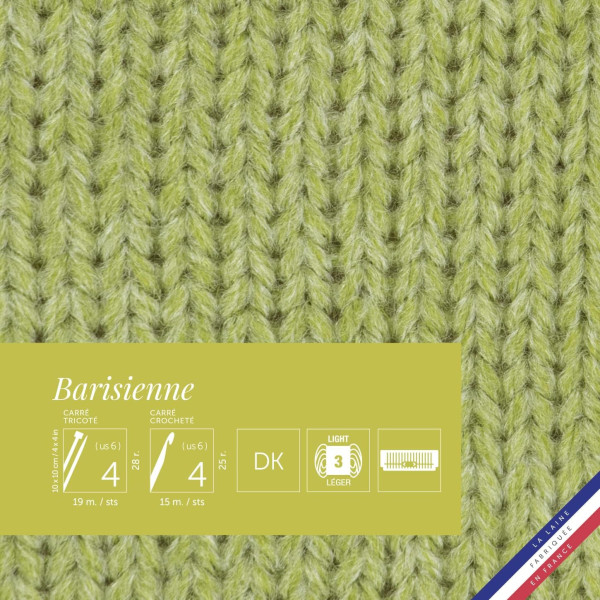Pelote de laine - Jojoba - 100% acrylique - Bergère de France - Barisienne