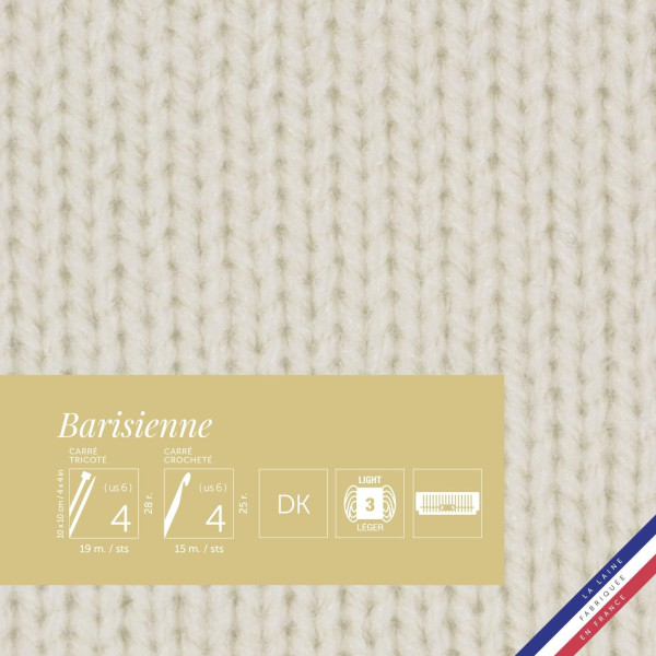 Pelote de laine - Mélisse - 100% acrylique - Bergère de France - Barisienne