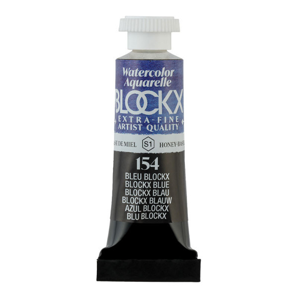 photo - Peinture aquarelle - Extra-fine - Bleu Blockx - 154 - Blockx - Tube 5ml