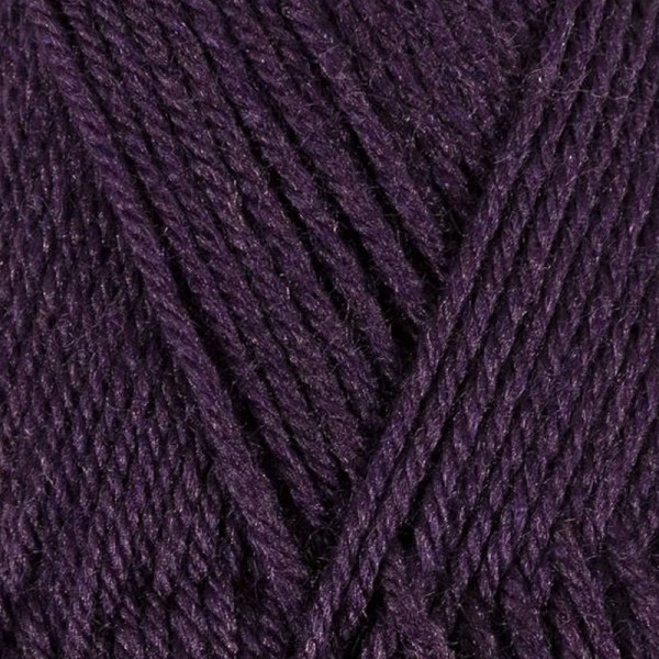Pelote de laine - Prune - 50% Laine 50% acrylique - Bergère de France - Idéale 4