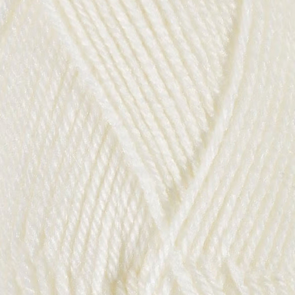 Pelote de laine - Blanc - 50% Laine 50% acrylique - Bergère de France - Idéale 4