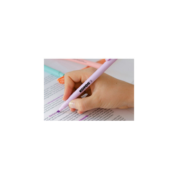 Acheter Etui De 6 Surligneurs High Liner Pastel - Kores