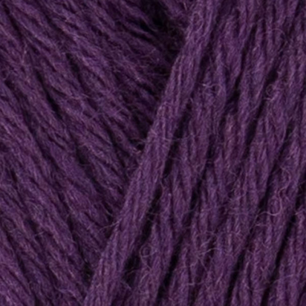 Pelote de laine - Violet - 50% Laine mérinos 50% acrylique - Bergère de France - Image