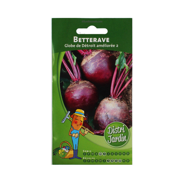 Sachet De Graines Betterave De Detroit Améliorée pas cher