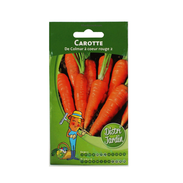 Sachet De Graines Carotte Colmar C≈Íur Rouge pas cher