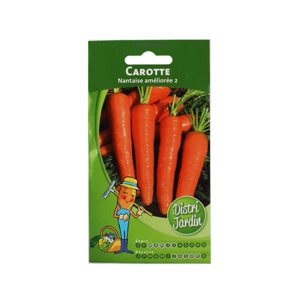 Sachet De Graines Carotte Nantaise Améliorée pas cher