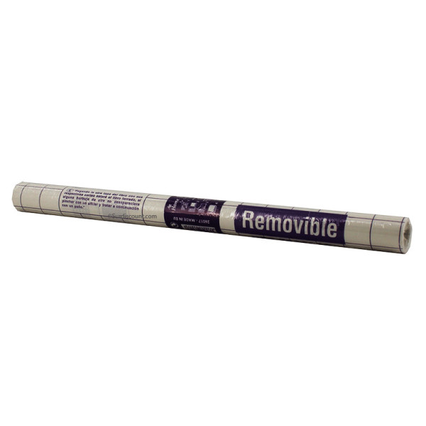 Couvre-livre adhésif transparent repositionnable - 33 x 150 cm pas cher