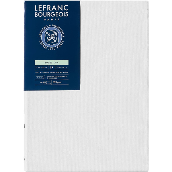 photo-Châssis - Toile - 22x27cm - 100% lin - Qualité classique - Winsor et Newton