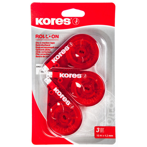 Rollers De Correction Lot De 3 - Roll On - Kores pas cher