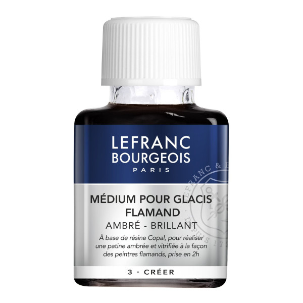 Medium Pour Glacis Flamand 75Ml Lefranc Bourgeois pas cher