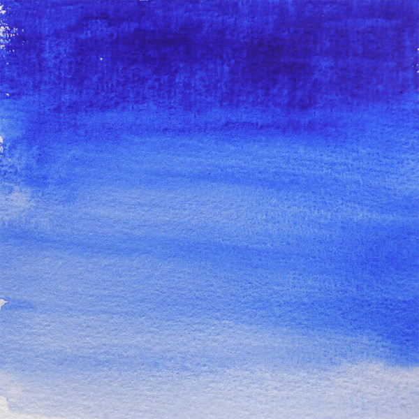 Peinture aquarelle - Extra-fine - Bleu Outremer Foncé - 253 - Blockx - Demi-godet