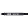 Pochette de 4 marqueurs - Permanent - Pointe ogive - Toutes surfaces - Pentel - Maxiflo