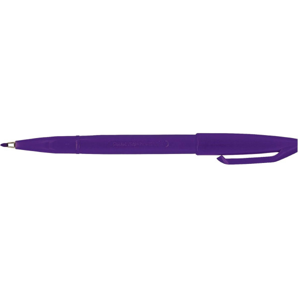 photo - Stylo-feutre - Pointe acrylique - 2mm - Violet - Pentel - S520