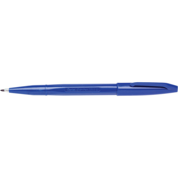 photo - Stylo-feutre - Pointe acrylique - 2mm - Bleu - Pentel - S520