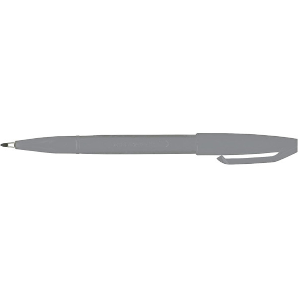 photo - Stylo-feutre - Pointe acrylique - 2mm - Gris - Pentel - S520