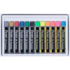 Boite de 12 Pastels à l'huile - Métallisé - Fluorescent - Pentel Art