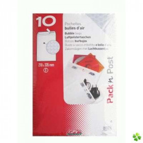 10 Pochettes Bulles D'Air 290X445 Mm (J) Autocollante - Gpv | Artmania