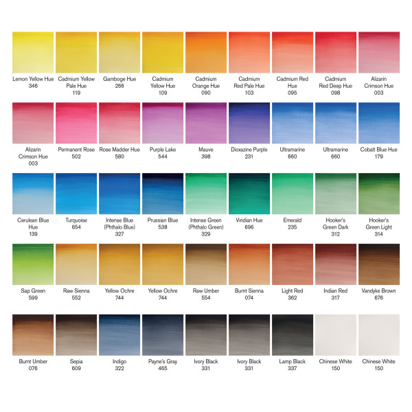Boîte De 45 Demi-Godets Aquarelle Fine Cotman - Winsor Et Newton | à seulement 84,99 €