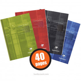 Cahier De Bord Enseignant Int'L A5 145X210 40P Clairefontaine pas cher