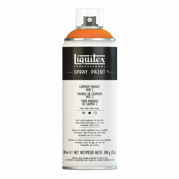Bombe De Peinture Aérosol Spray Paint Liquitex Orange De Cadium 2 Imitation pas cher