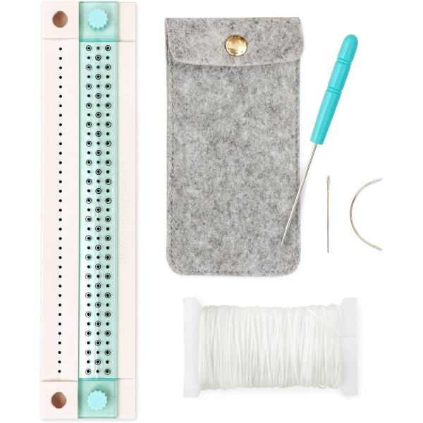 Kit pour faire des reliures - Bullet journal - Livre - Album - Scrapbooking - Loisirs créatifs