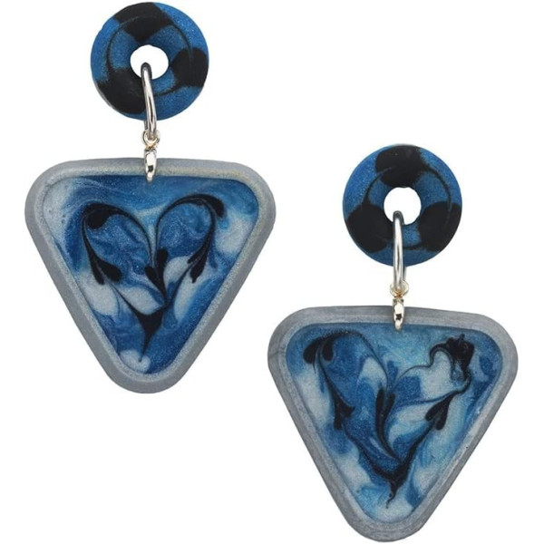 Moule en silicone allant au four - Pour pâte polymère - Forme cabochons