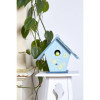 Nichoir - Maison pour oiseaux - Bois - A décorer - 22x17x22cm - Artemio