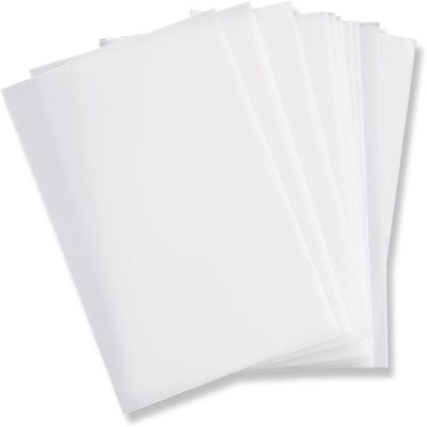 Feuilles pour créer des pochoirs - Non autocollantes - 21,5x28cm - 10 feuilles
