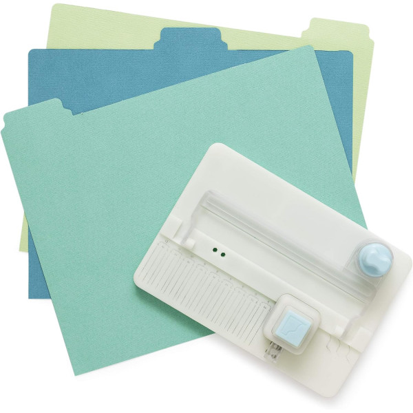 Planche à découper - Créer des onglets pour album - Scrapbooking - We R