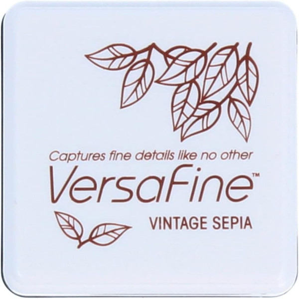 Mini Encreur - Motifs détaillés - Aquarelle - Sépia vintage - VersaFine - Tsukineko