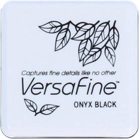 Mini Encreur - Motifs détaillés - Aquarelle - Noir Onyx - VersaFine - Tsukineko