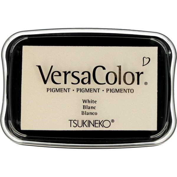 Encreur - Séchage lent - Embossage - Blanc - VersaColor - Tsukineko