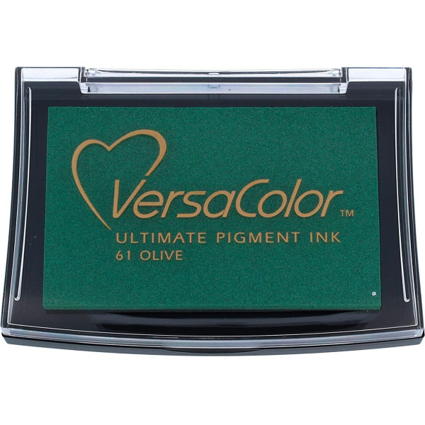Encreur - Séchage lent - Embossage - Olive - VersaColor - Tsukineko