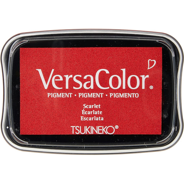 Encreur - Séchage lent - Embossage - Rouge écarlate - VersaColor - Tsukineko