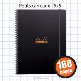 Cahier Pro Book 225X297 A4+ Petits Carreaux 5X5 160P Rhodia pas cher