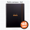 Cahier Pro Book 225X297 A4+ Petits Carreaux 5X5 160P Rhodia pas cher